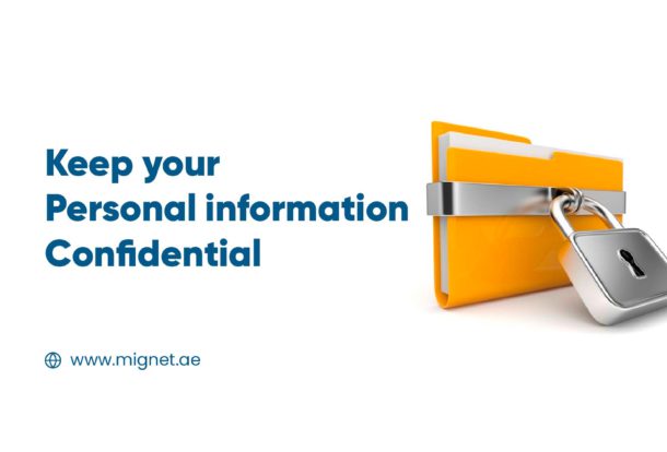 keep your personal information confidential